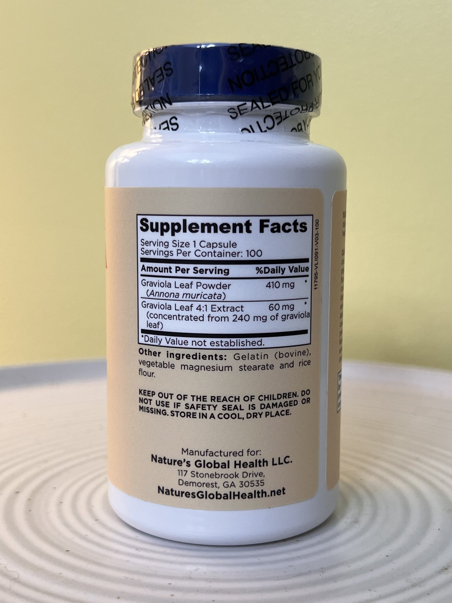 Graviola Soursop Leaf Dietary Supplement