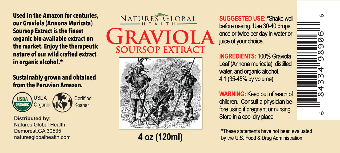 Graviola 4oz (120ml)